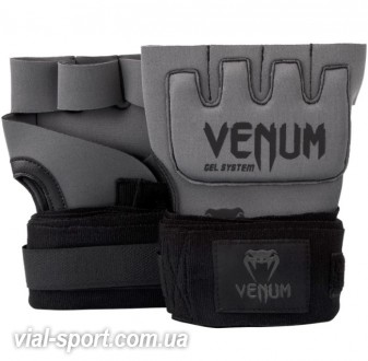 Захист руки Venum "kontact" gel glove wraps grey