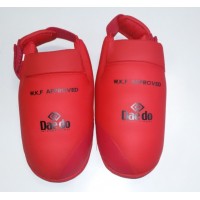 Захист стоп (фути) Daedo для карате KPRO2013 Червона