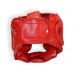 Захисний шолом Боксерський THOR 727 (Leather) COBRA Red із захистом підборіддя