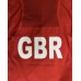 Жіноча форма для занять боксом Adidas Olympic Woman GBR (шорти-спідниця + майка, червона, ADIAIBA20TW\ADIAIBA20SKW)