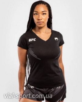 Жіноча футболка Venum UFC fight night replica black