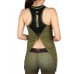 Майка жіноча Venum Power 2.0 Tank Top Khaki Black