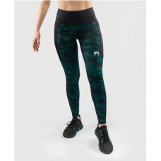 Жіночі легінси Venum Defender Leggings Black Green