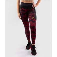 Жіночі легінси Venum Defender Leggings Black Red