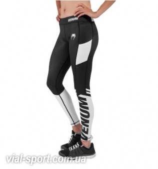 Жіночі легінси Venum Power 2.0 Leggings Black White