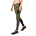 Жіночі легінси Venum Power 2.0 Leggings Khaki Black