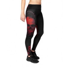 Жіночі легінси Venum Santa Muerte 3.0 Leggings For Women Black Red