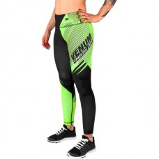 Жіночі легінси Venum Training Camp 2.0 Leggings Black Neo Yallow