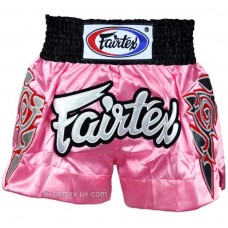 Жіночі шорти для тайського боксу Fairtex BS0636 Muaythai Shorts Pink