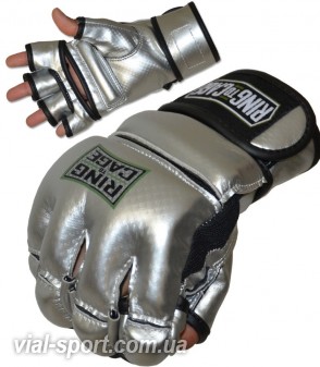 Жіночі снарядні рукавички Шингарди RING TO CAGE Womens MMA Fitness Bag Gloves 2.0 MMABG2 срібні