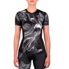 Жіночий рашгард Venum Phoenix Rashguard Short Black