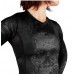 Жіночий рашгард Venum Santa Muerte 3.0 Long Sleeves Rashguard Black Black For Women