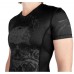 Жіночий рашгард Venum Santa Muerte 3.0 Short Sleeves Rashguard Black Black For Women