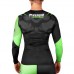 Жіночий рашгард Venum Training Camp 2.0 Rashguard Long Black Neo Yellow