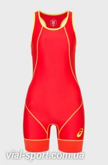 Жіноче трико Asics Wrestling Suit 2082a011-600 red