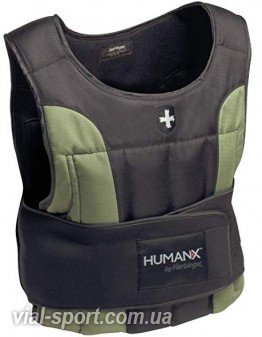 Жилет-обважнювач Harbinger HUMANX WEIGHT VEST 0.45-9 кг чорний / зелений